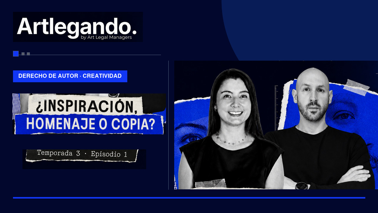 Jenny García y Juan Echeverri en la portada del episodio ¿Inspiración, homenaje o copia?